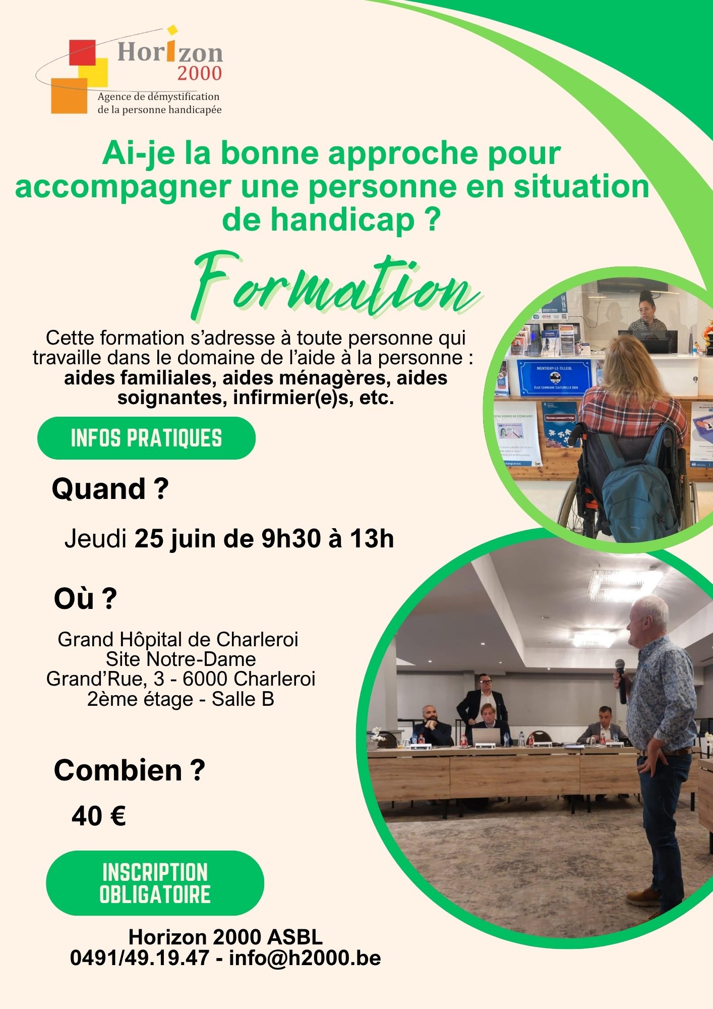 Flyer aide à la PSH recto