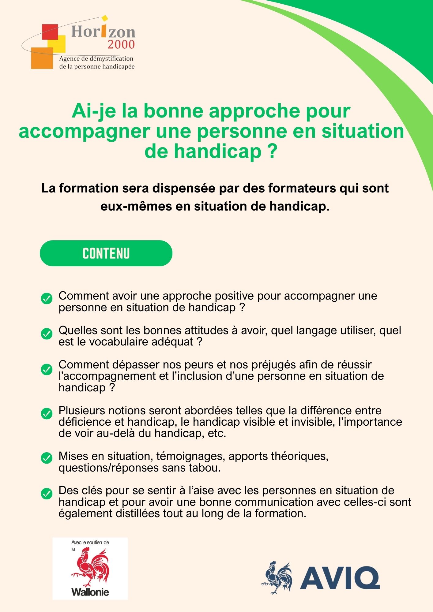 Flyer aide à la PSH verso