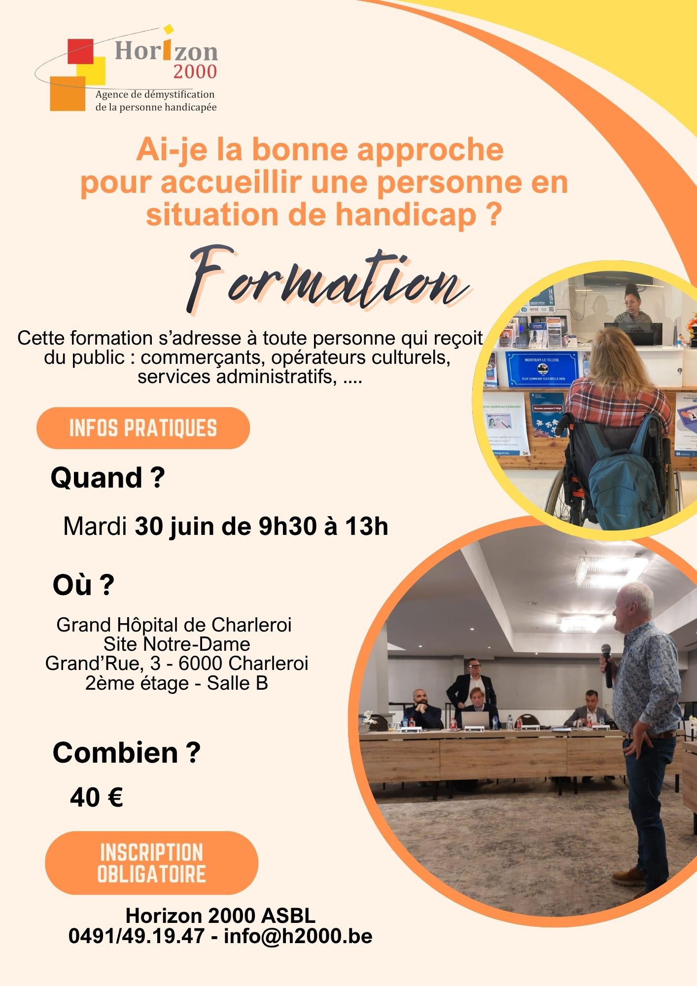 Flyer Accueil de la PSH recto
