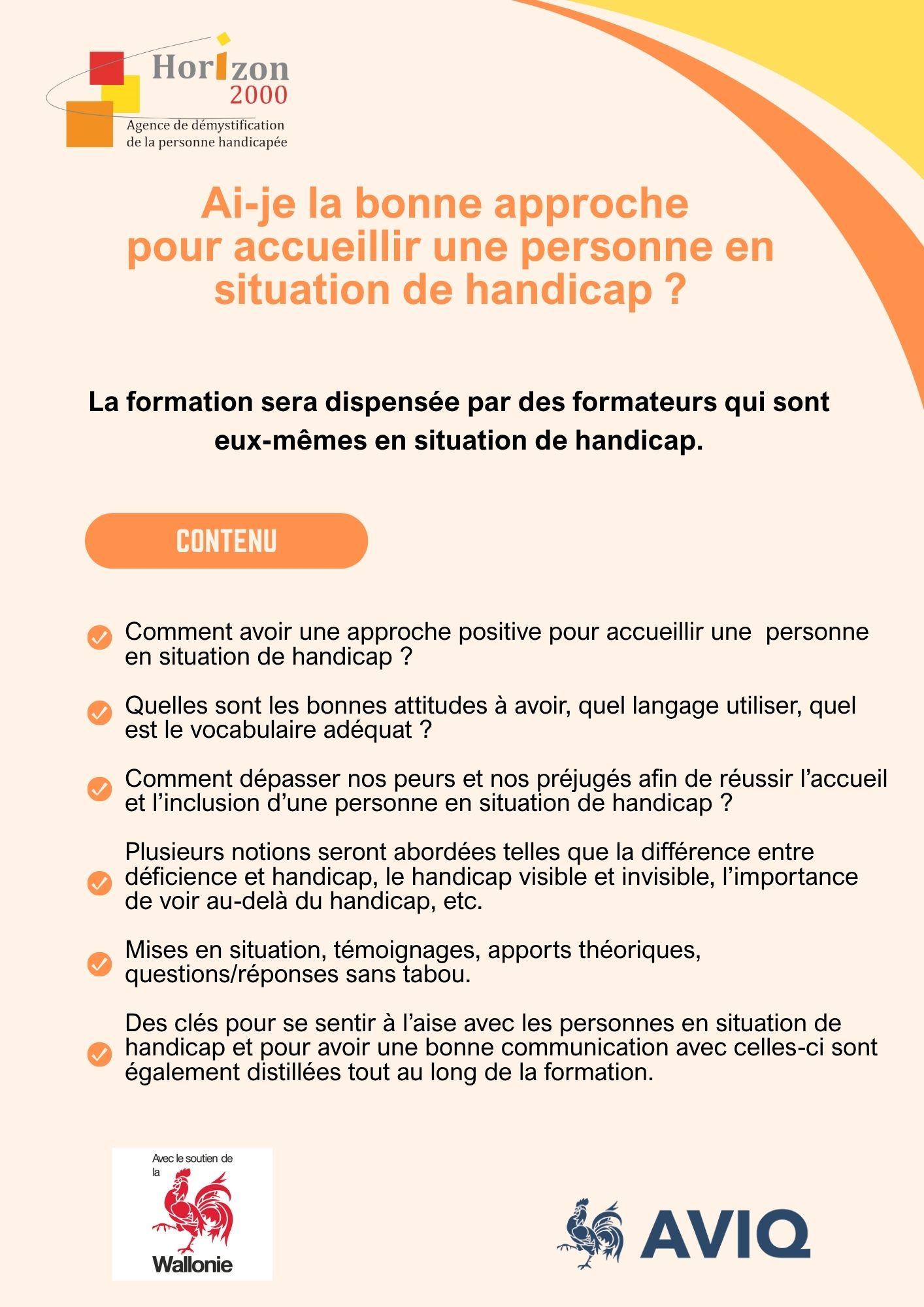 Flyer Accueil de la PSH verso