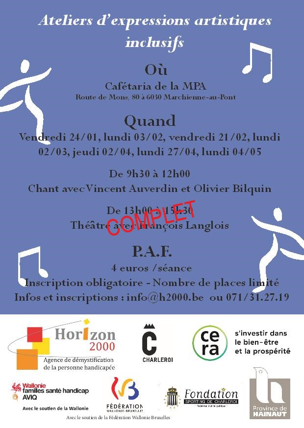 carte postale ateliers artistiques page complet oblique